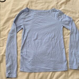 Gap Modern Boatneck Long-Sleeve T-Shirt